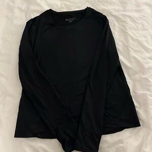 Athleta Long Sleeve Black Shirt NWT XSP